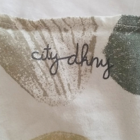 CITY DKNY Floral Tank Top in Neutrals - Picture 3 of 5